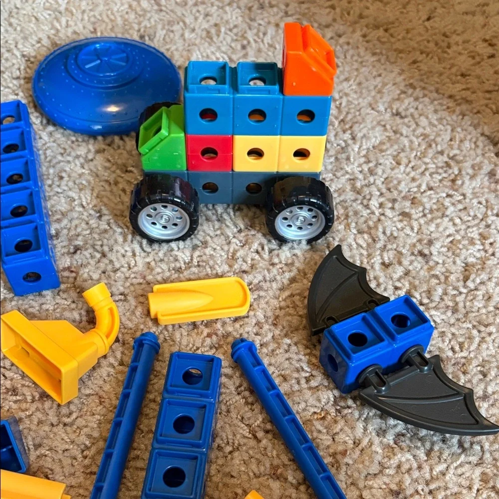 Fisher Price Trio Blocks Batman Theme Parts And pieces